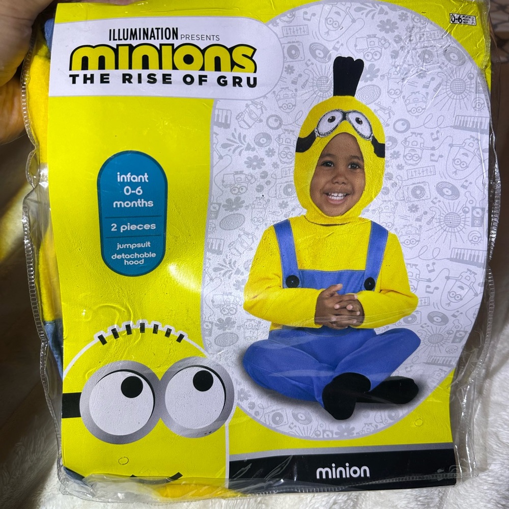 Minions Infant Costume with Hood